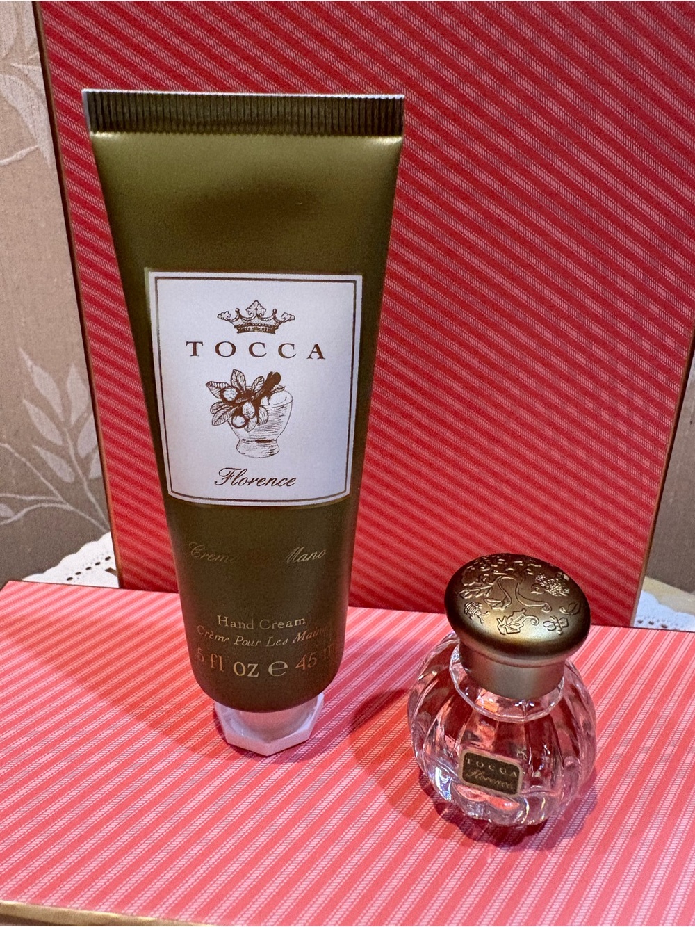 Tocca Florence Hand Cream with Mini Travel Size Perfume